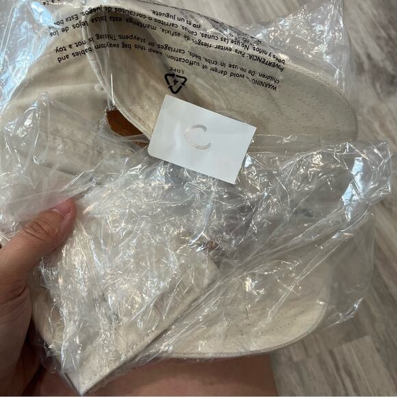 NEW Madewell Organic Cotton Broken-In Baseball Cap In Albaster MD497 - Picture 4 of 4